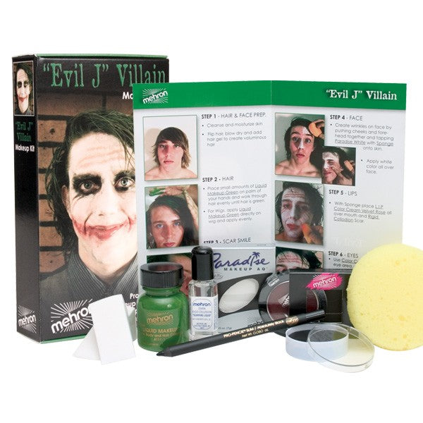 Evil Joker Makeup Kit